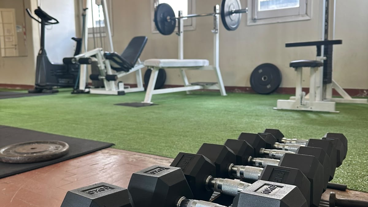 Gimnasio del hotel, otra vista